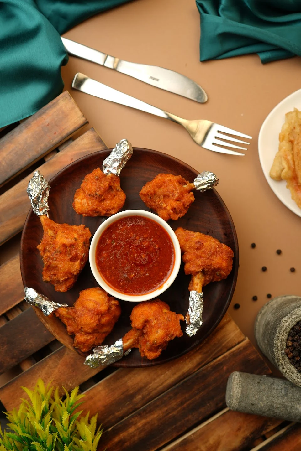 Chicken Lollipop — table