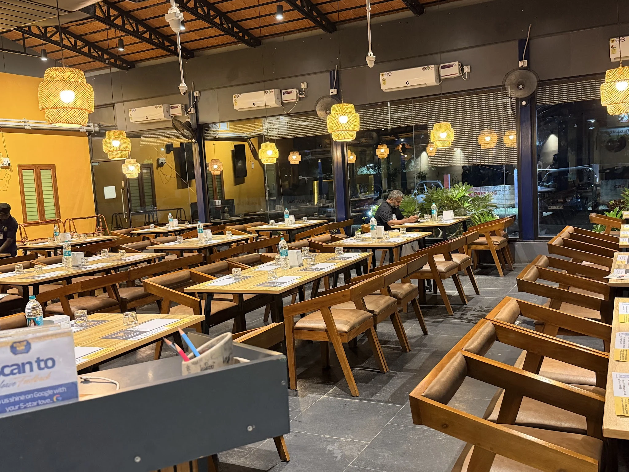 The dining room at KKV Tenkasi