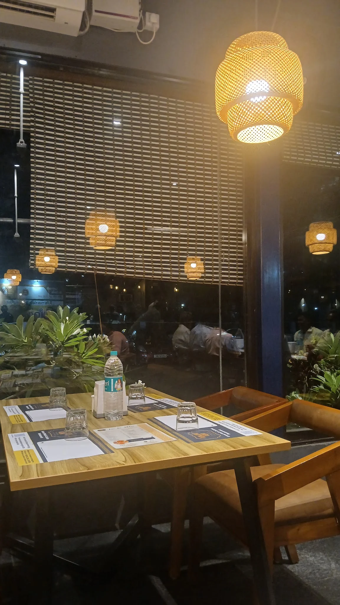 A window table at KKV Tenkasi