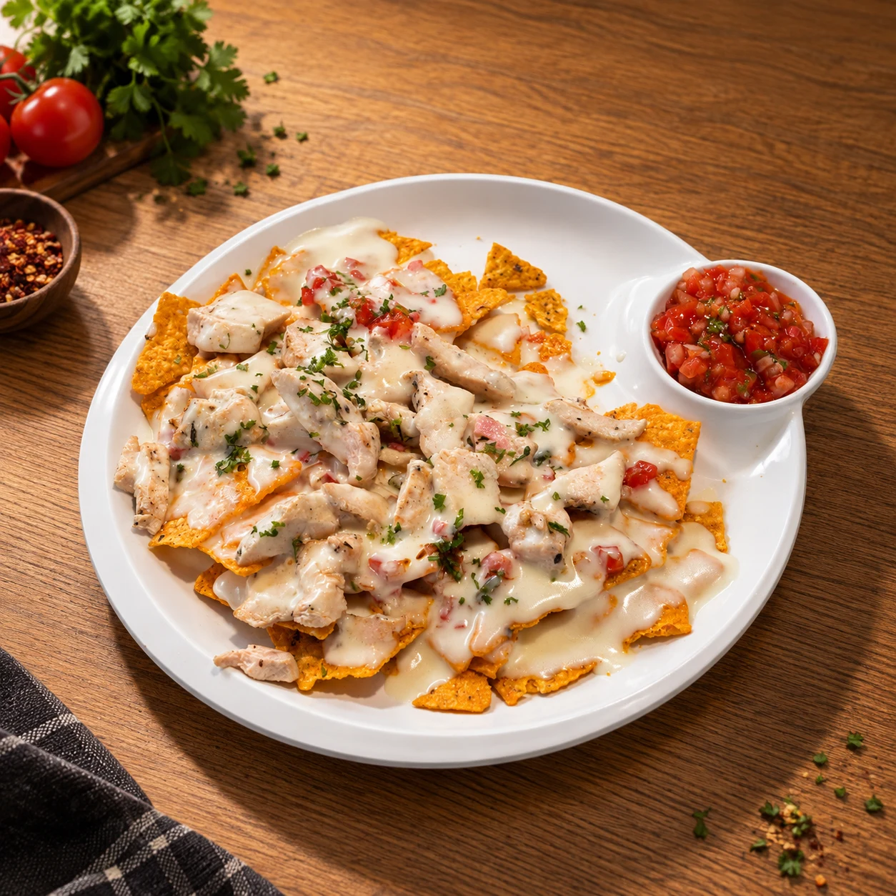 Cheesy Nachos