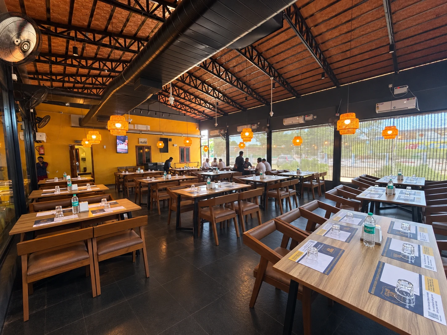 The dining room at KKV Tenkasi